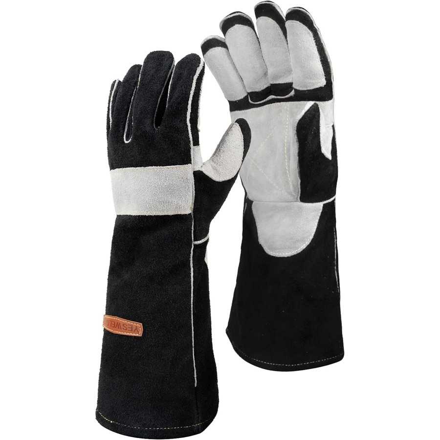 Image of YESWELDER Leather Forge MIG Welding Gloves from YESWELDER