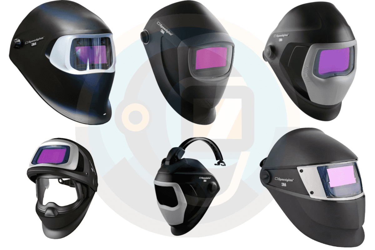 a collage of images of Best 3M Speedglas Welding Helmets – A Buyer’s Guide
